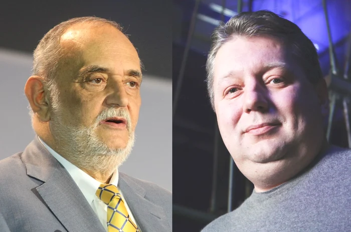 Omul de afaceri Cristian Burci (dreapta) şi-a anunţat oficial intenţia de preluare a holdingului Adevărul de la Dinu Patriciu