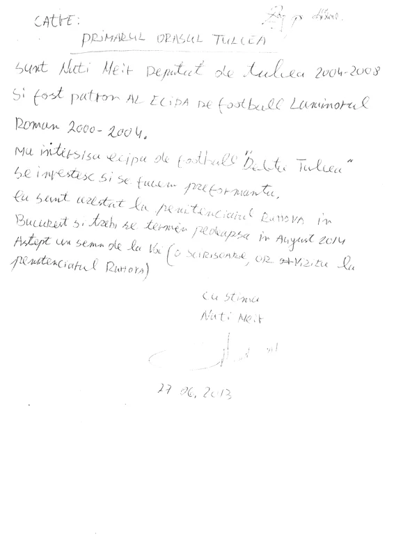 scrisoare nati meir tulcea