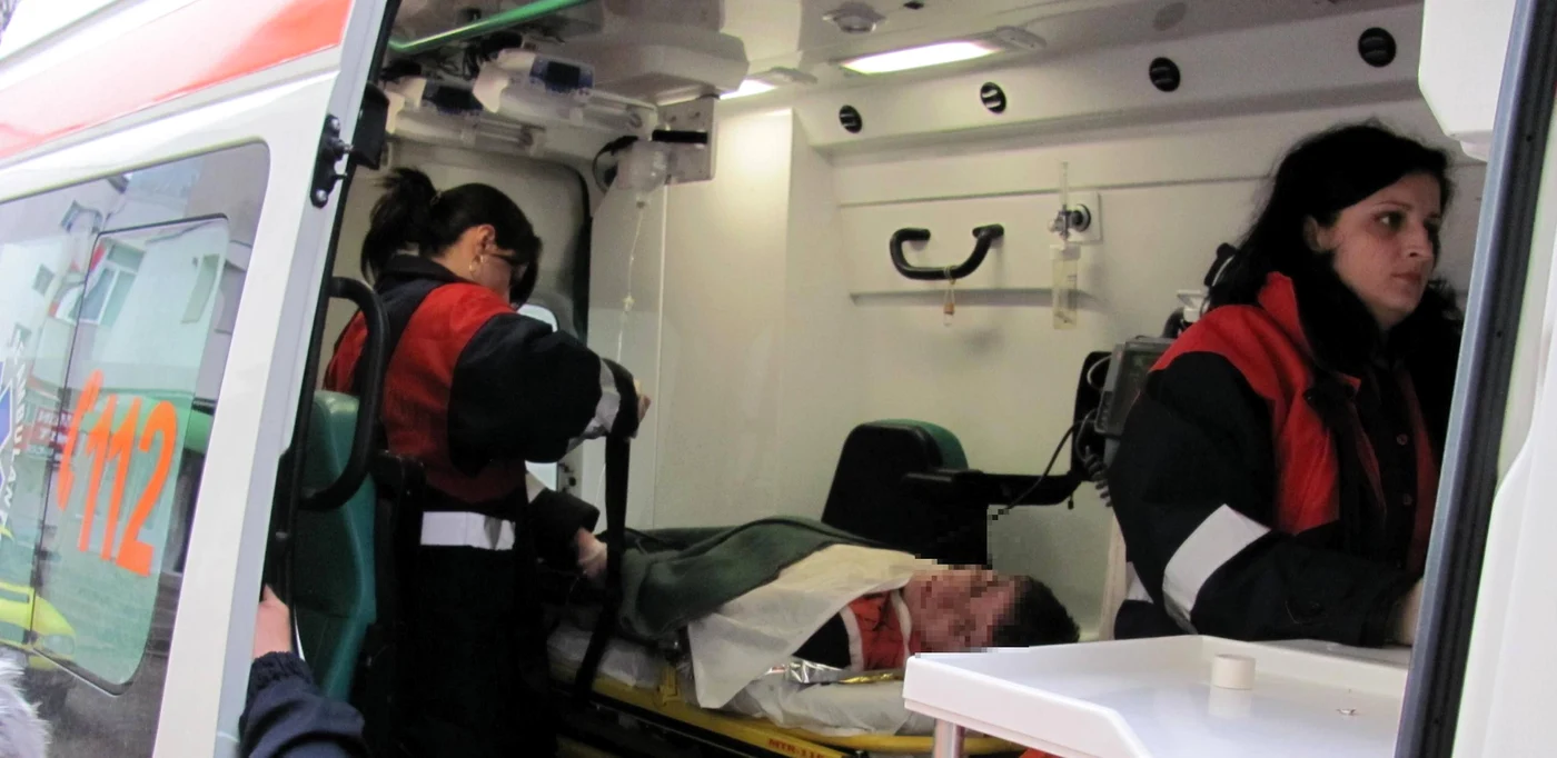 Copilul a fost transportat de urgență la spital (foto: arhivă)