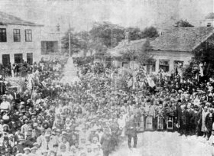 Mangalia 1926 - exhumare eroi din Primul Război Mondial Sursa Remus Macovei