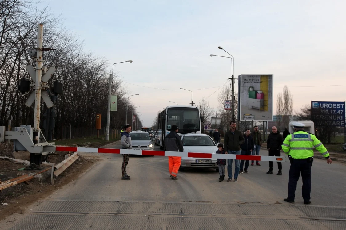 Barieră căzută - Pipera / FOTO Sever Gheorghe / 29 mar 2018