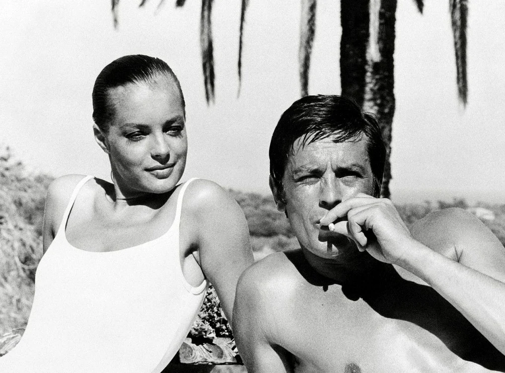 Romy Schneider şi Alain Delon. Foto: Profimediaimages