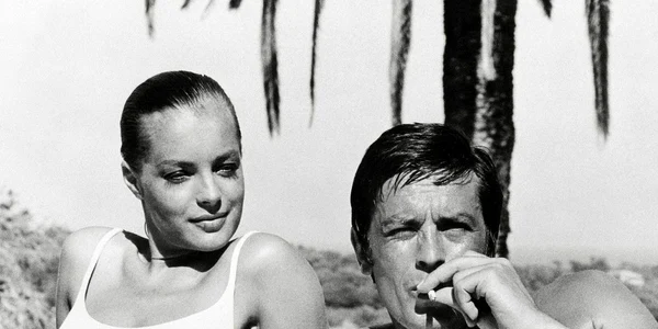 Romy Schneider şi Alain Delon