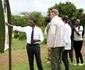 Klaus Iohannis și Carmen Iohannis, în safari în Parcul Național Nairobi din Kenya. FOTO: Kenya Wildlife Service