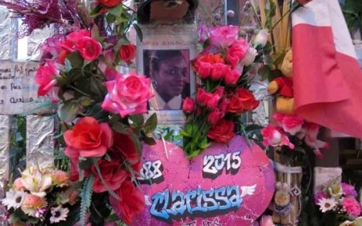 Clarissa Jean-Philippe, omagiată la Montrouge FOTO Le Parisien