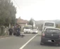 Accident pe DN64A în Vlădeşti - Vâlcea un copil de 13 ani acroşat după ce a traversat strada neregulamentar Foto gazetavalceana ro