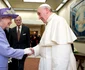 Papa Francisc și Regina Elisabeta a II a a Marii Britanii în lila Foto Gov UK jpg