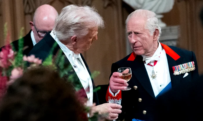 Regele Charles cu Donald Trump, GettyImages 2235424179 jpg