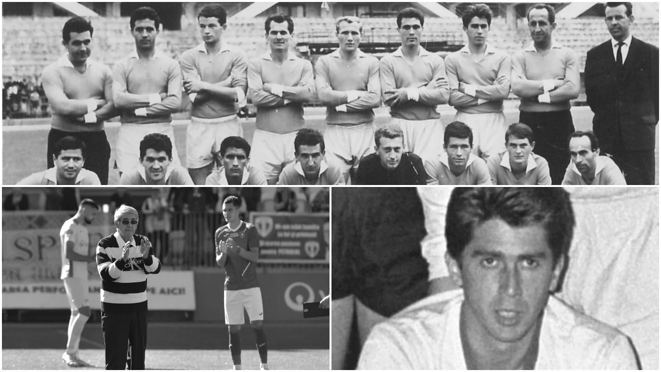 Virgil Dridea a fost o legendă a echipei din Ploiești. Foto: colaj/Facebook Petrolul