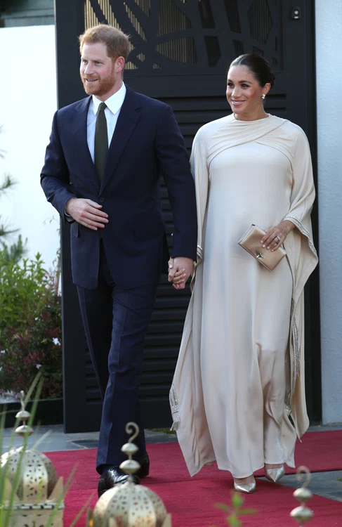 Meghan Markle într-o rochie capă Dior