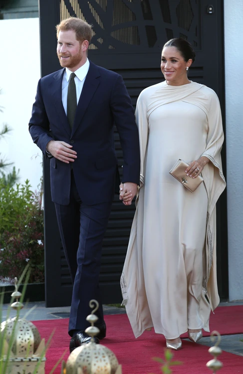 Meghan Markle într-o rochie capă Dior