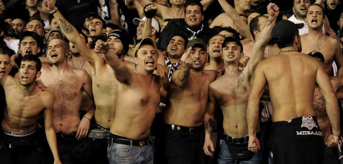 Fanii lui PAOK sunt cunoscuţi ca fiind pătimaşi * Foto: Reuters