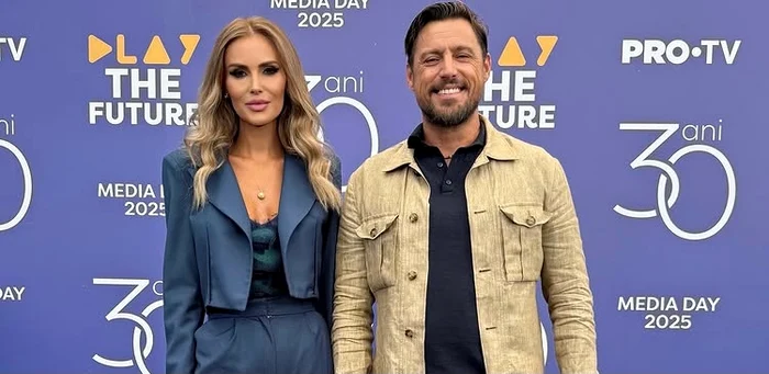 Daniel Pavel, alături de soția sa, Ana la petrecerea Pro TV foto: Instagram 