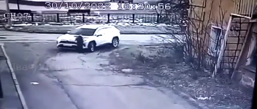 Copil accidentat de un deputat rus / Foto: Captură Video / Twitter