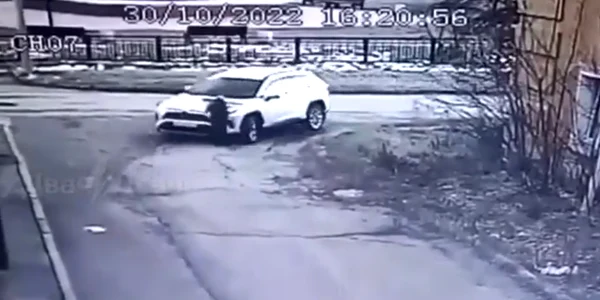 Copil accidentat de un deputat rus / Foto: Captură Video / Twitter