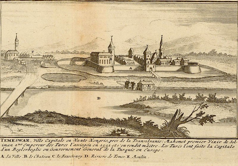 Timișoara în anul 1660, descrisă de călătorul turc Evliya Celebi Timișoara în anul 1660, descrisă de călătorul turc Evliya Celebi