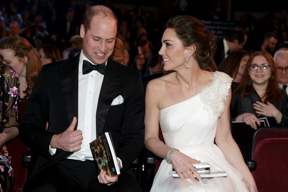 Kate și William la BAFTA, Getty Images jpg