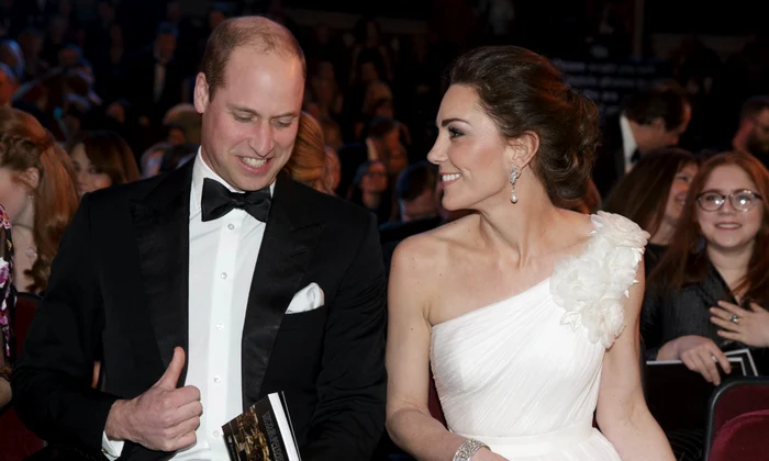 Kate și William la BAFTA, Getty Images jpg