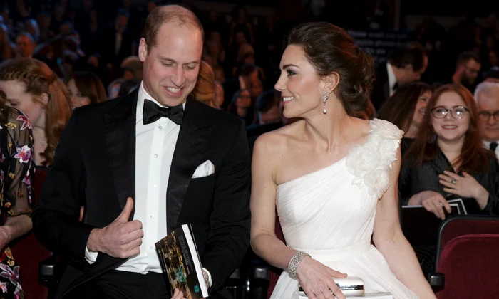 Kate și William la BAFTA, Getty Images jpg