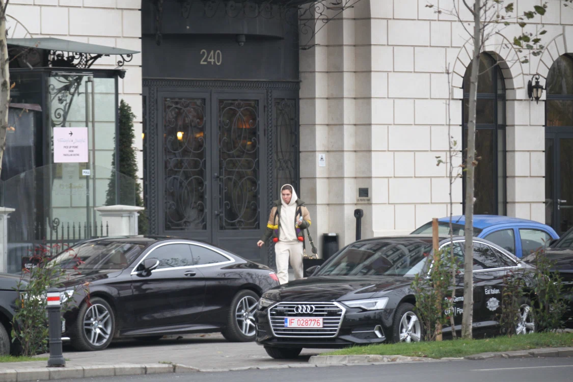 Halep a plecat cu limuzina ei spre casă