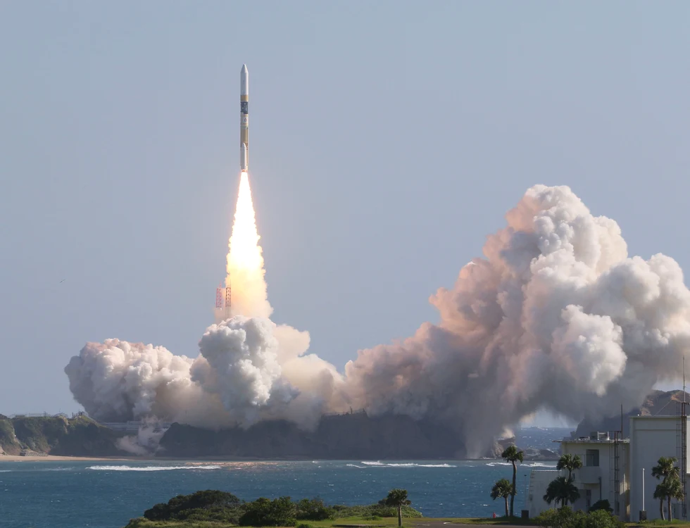O rachetă japoneză care transportă un modul lunar a fost lansată joi FOTO Profimedia