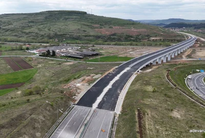 Șantier  Autostrada Transilvania, zona Viaductul Nădășelu  Foto Daniel Guță ADEVĂRUL (2) jpg