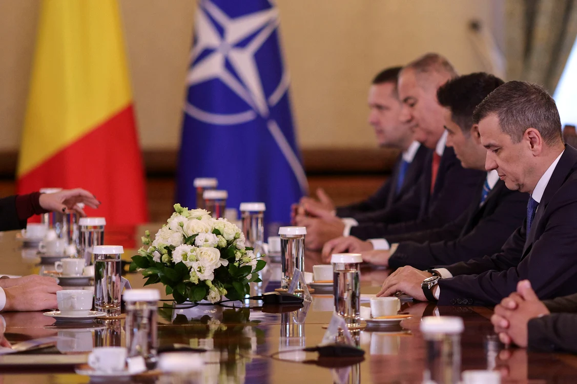 Echipa PSD, la consultările de la Cotroceni. FOTO INQUAM Photos Octav Ganea