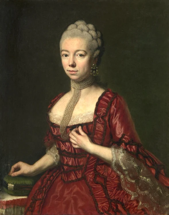 Sophia von Brukenthal, în 1766 (© Muzeul Național Brukenthal)