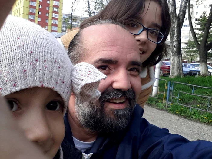 Daniel Iordăchioaie, cel mai fericit alături de copii săi
