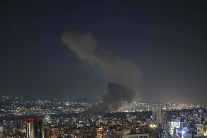 Israelul bombardează capitala Libanului FOTO PROFIMEDIA