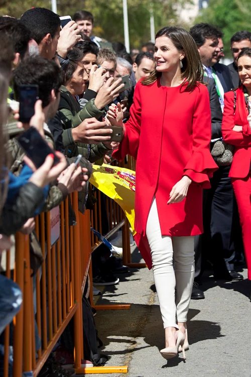 Queen Letizia Attends 'Campeonatos Autonomicos de Formacion Profesional Andaluciaskills' jpeg