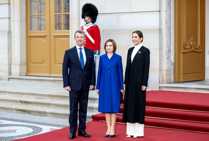 Maia Sandu a fost primită de Rege și Regină