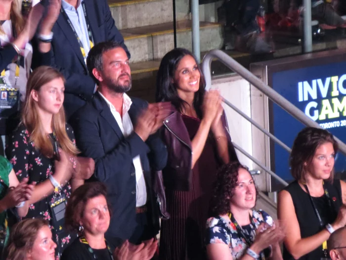 Meghan Markle enjoys herself at the Invictus Games Ceremony jpeg