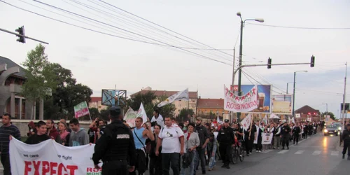 Protest "Roşia Montană" la Timişoara FOTO