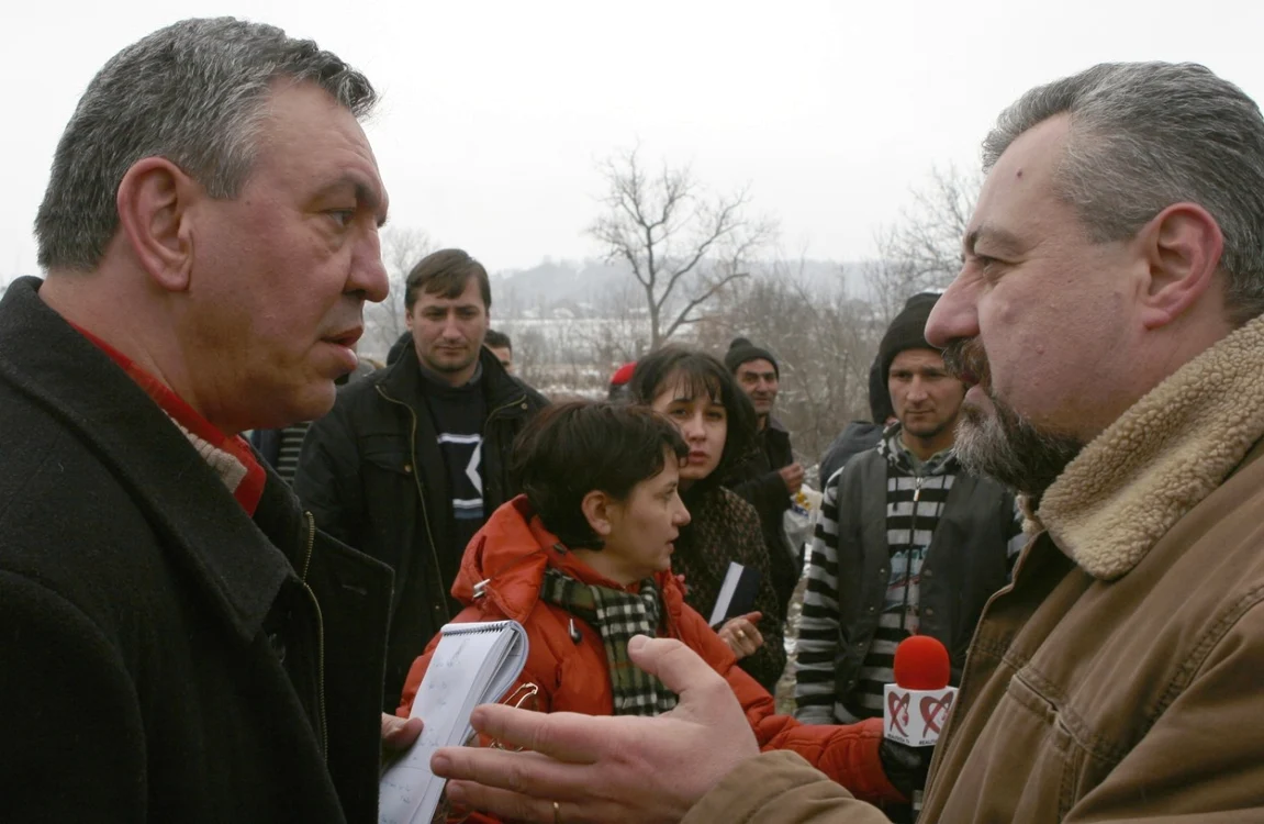 Prefectul de Valcea, Radu Renga. Foto ALEX MOISE / MEDIAFAX FOTO