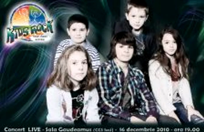 Kids Rock vor concerta vineri