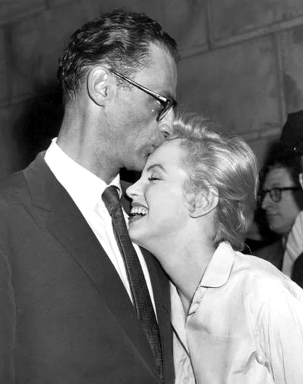 Marylin Monroe şi al treilea soţ, Arthur Miller