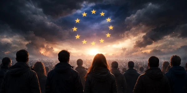 pesimism european foto AI png