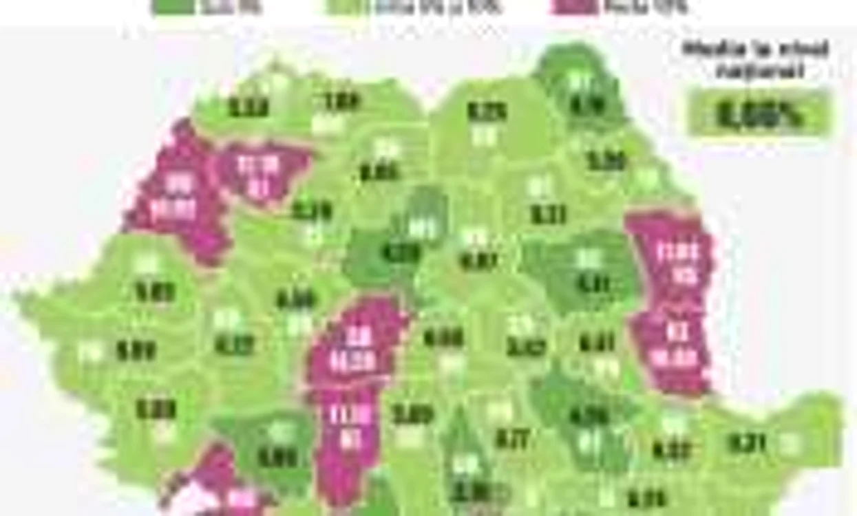 INFOGRAFIE restante credite judet cu judet august 2016