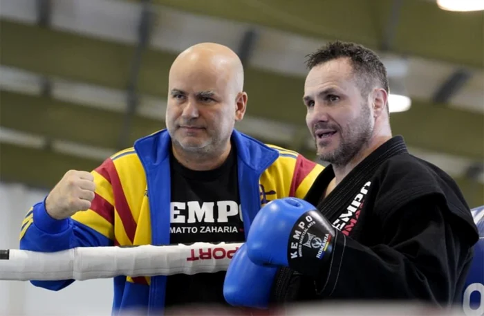 Alături de mentorul său, Amatto Zaharia