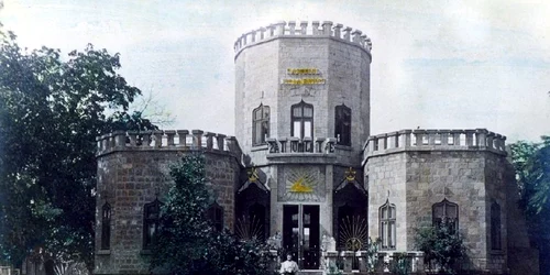 Castelul Julia Hasdeu la inceputul secolului XX jpg