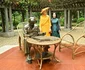 Regina Mathilde și și Prima Doamnă Nguyen Thi Minh Nguyet la sosirea în Hanoi, Vietnam. FOTO: Frédéric Andrieu/Casa Regală belgiană