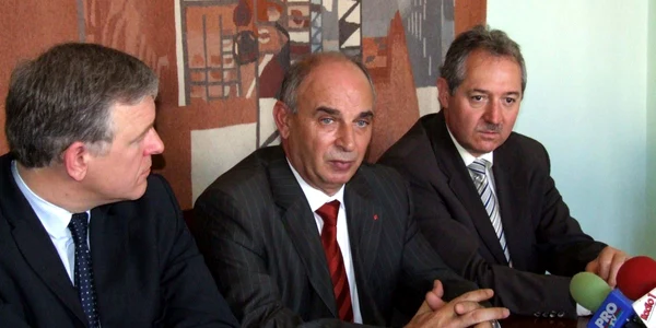 Imagine de la întâlnirea româno-austriacă de al Galaţi