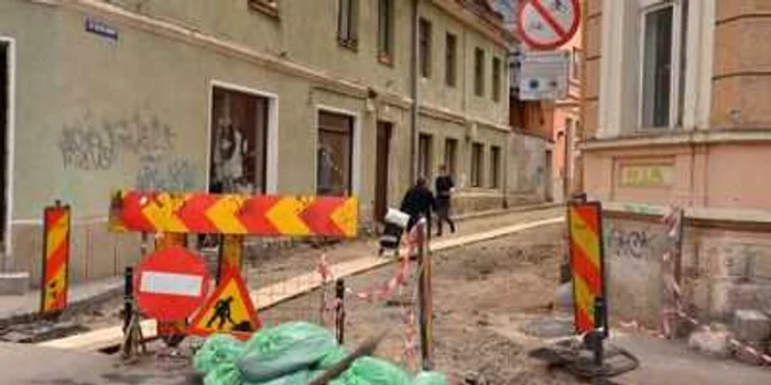 Lucrările de pe Apollonia Hircher se vor finaliza în 45 de zile. FOTOAndrei Paul