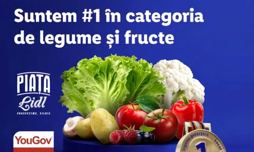 Lidl conduce clasamentul YouGov la fructe și legume, cu prospețime și prețuri pe placul românilor png