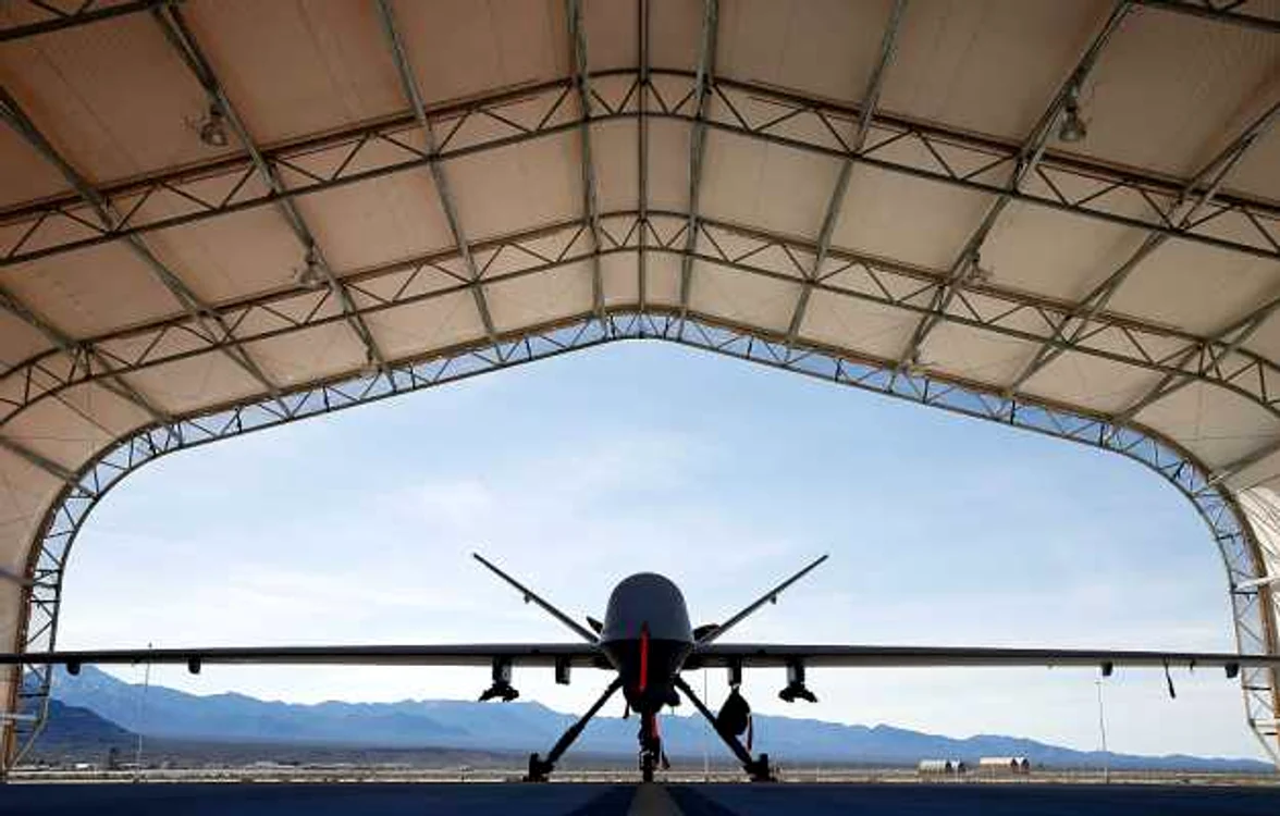 drona mq-9 reaper foto getty images