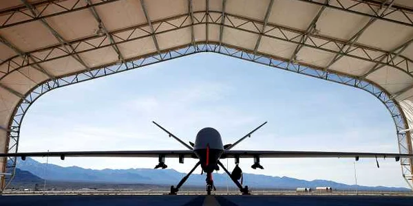 drona mq-9 reaper foto getty images