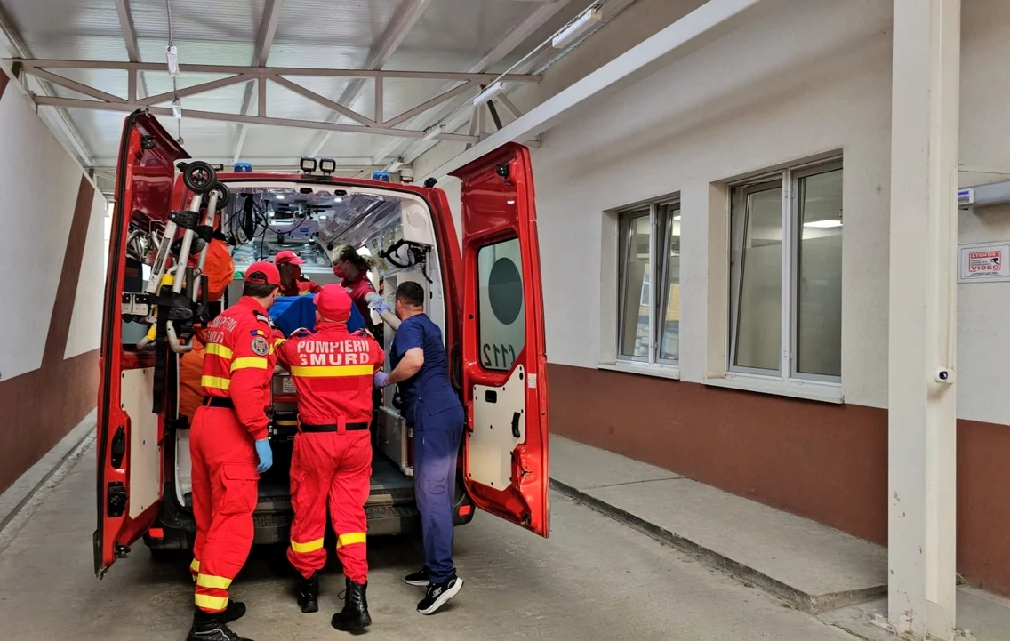 Militarii răniți în urma exploziei de la Botoșani, transferați în Belgia FOTO: ISU 