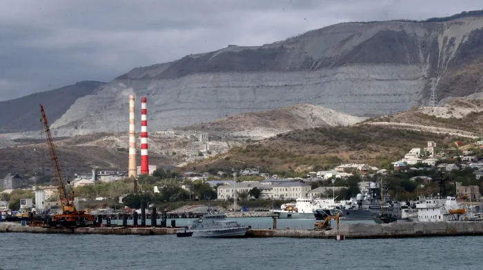 Terminal petrolier în portul rusesc Novorosiisk FOTO Sasha Mordovets/Getty Images
