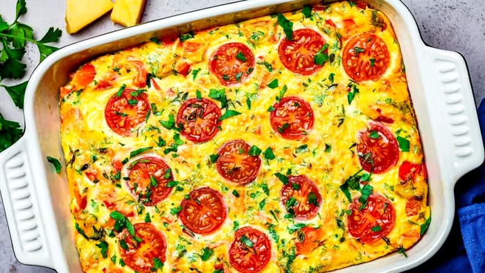 Omletă la cuptor. Foto: arhiva.